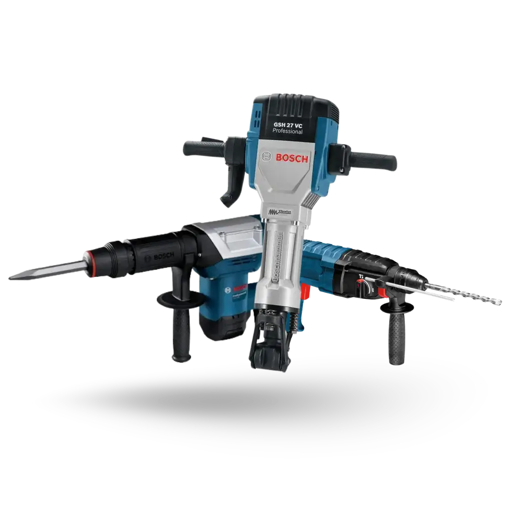 Martelete rompedor Hilti, Bosch e Makita para loca&ccedil;&atilde;o &mdash; LocaF&aacute;cil Equipamentos, Barueri SP