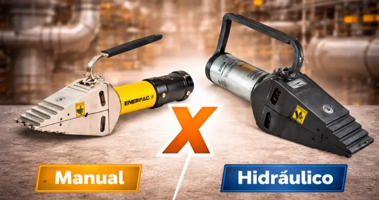 separador-flange-mecanico-vs-hidraulico